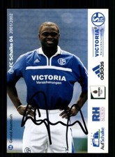 Gerald Asamoah Autogrammkarte