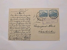 Deutsches Reich Beleg Karte