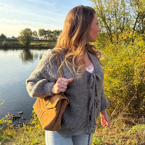 Damen strickjacke cardigan - damen, mi