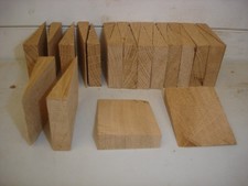 26St Hartholzkeile ca. L 60x B 45x H12 mm Eiche,Montagekeile-Möbelkeile-Baukeile