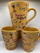 TWIX Sammeltassen 3 Stück / Tasse Kaffeebecher Original Top Zustand
