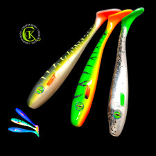 3x 16cm UV Balzer Pike Shad Matze Koch BigBait Stint Kauli Ukel Gummifisch Hecht
