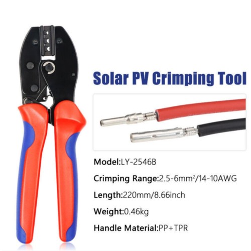 Mc4 solarstecker crimpzange - mc4,
