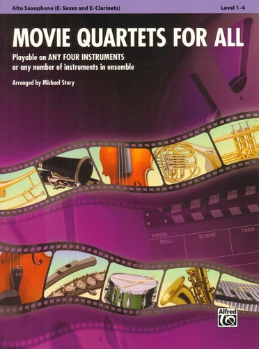 Movie quartets for - movie, alto