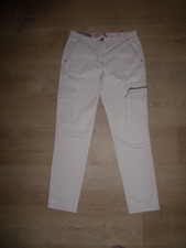 CECIL GESA Cargo Hose Stretch Slim Fit Beige W26 L30 **w.NEU**