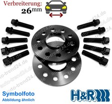 Spurplatten schwarz 26mm/Achse u.a.: Mercedes-Benz E-Klasse W213 Bj. 2016-2023