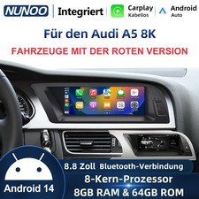 8.8" Carplay Für Audi A5 CD