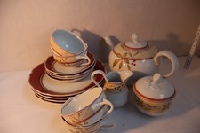 Hutschenreuther 4 Personen Teeservice, New England