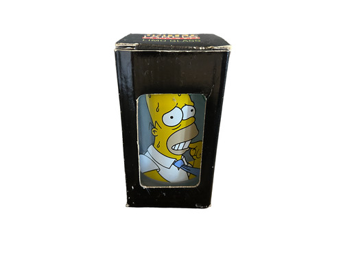 Simpsons sammelglas glas - simpsons,