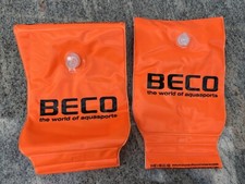 BECO Schwimmflügel Schwimmhilfe Schwimmlernhilfe 15-30kg Orange 2-6 Jahre
