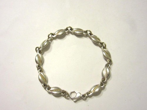 Silbernes armband kaffeebohne - silbernes,