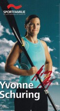 Yvonne SCHURING - Österreich, Bronze WM 2010 Kanu, Original-Autogramm!