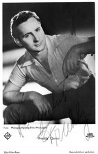 Freddy Quinn - original signierte UFA Karte FK 3779 - "DIE GROSSE CHANCE"