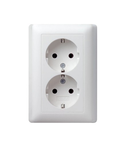 Gira doppelsteckdose mit - gira,