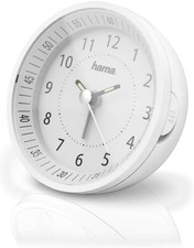 Analog Funkwecker Funkuhr Beleuchtung Fluoreszierend rund Hama Roundly 186413 (C