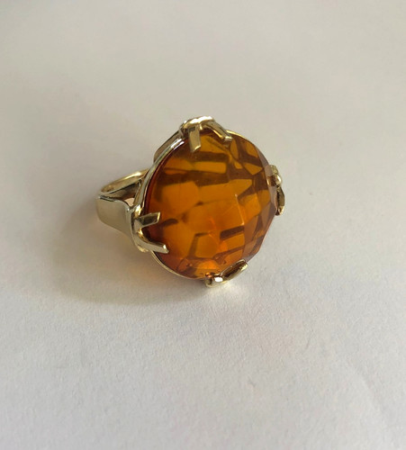 Ring 333er gelbgold - ring,