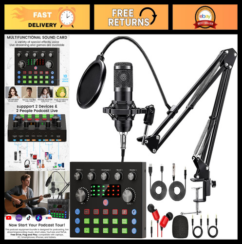 Podcast equipment bundle - podcast,