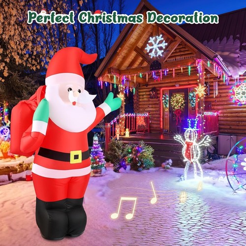 Aufblasbarer weihnachtsmann - aufblasbarer,