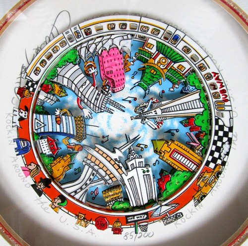 Charles fazzino 3d rockin - fazzino,