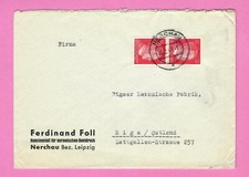 GERMANY in LATVIA 1942 cover