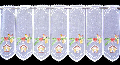 Weihnachtsgardine