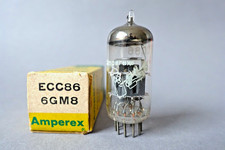 1 x ECC86, 6GM8, AMPEREX