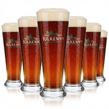 6x Kilkenny Bier Glas