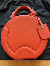 ROECKL Damenumhängetasche Leder neu 22 cm mit abnehmbarem Schulterriemen 