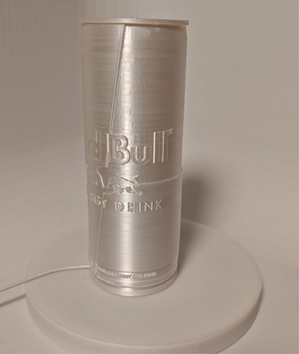 Red bull led lampe rgb - red,