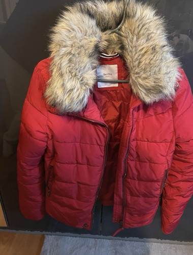Bershka winterjacke damen rot - damen,
