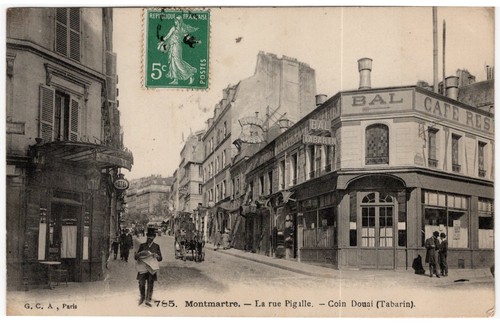 Cpa paris montmartre la - cpa, 75