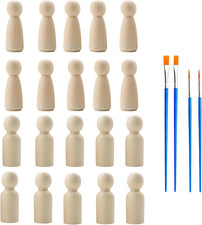 20 Stück Holzfiguren zum