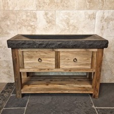 SULAWESI-2 + Bilbao 125x55x10cm Blaustein grob inkl. Frachtkosten Polen