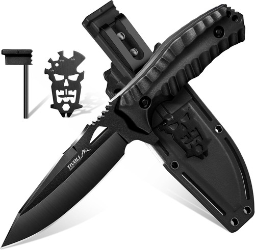 Outdoor jagdmesser mit full - jagdmesser,