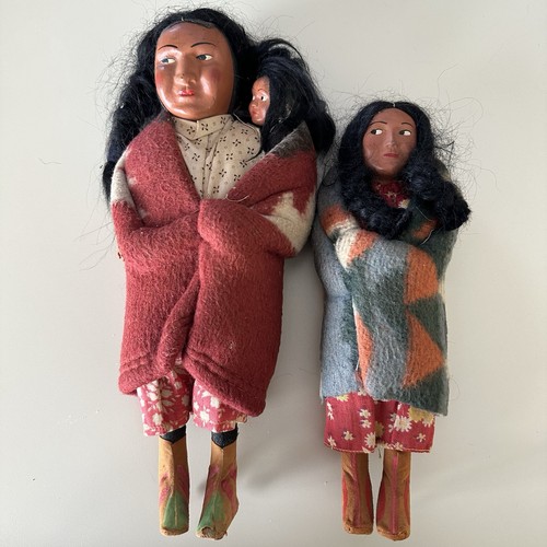 Frühe skookum indianer puppen - skookum,