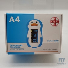 PulsOximeter Fingertip, OLED Display, SpO2, Kinder & Erwachsene, 24 Monate