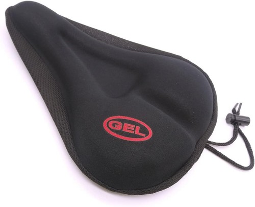 Fahrradsitzbezug gel schwarz - fahrradsitzbezug,