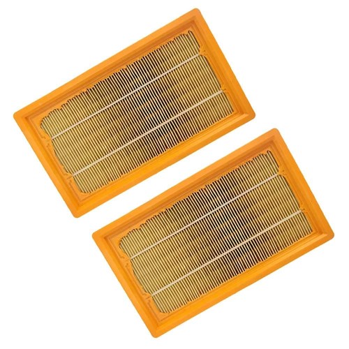 Flachfaltenfilter für - 2x,