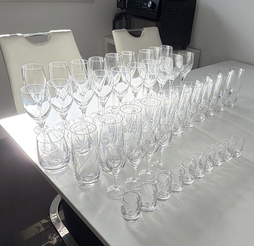 Tlg glas set bleikristall - 42-tlg., glas-set