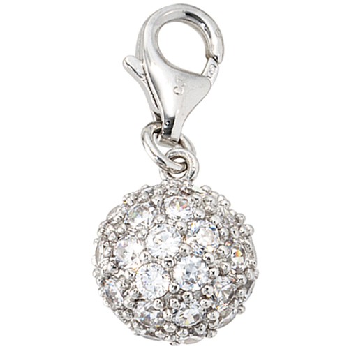 Einhänger charm kugel 925 - einhänger,