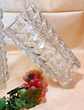 Windsor Blumevase Vintage Luminarc France Diamant Geschenk Hochzeit Fest Deko