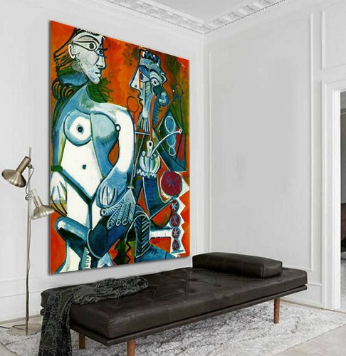 Xxl leinwand bild 125x100x5 - xxl,
