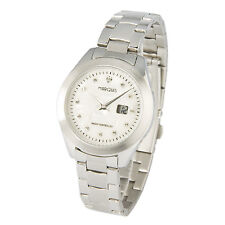 MARQUIS Damen Funkuhr Armbanduhr Perlmutt Edelstahl Kristallsteinchen 983.4100