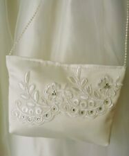 Täschchen Tasche WAHL creme zu Kommunionkleid Brautjungfer Brautkleid neu