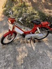 This honda moped - is,
