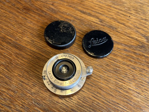 Leica leitz elmar objektiv - leica,