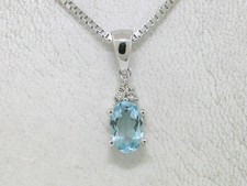 Aquamarin Anhänger 585