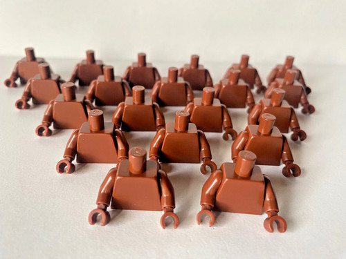 Lego brauner torso - x,