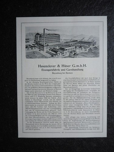 Hasenclever hüser m - &,
