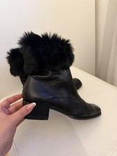 Pelzstiefel Vibram 36